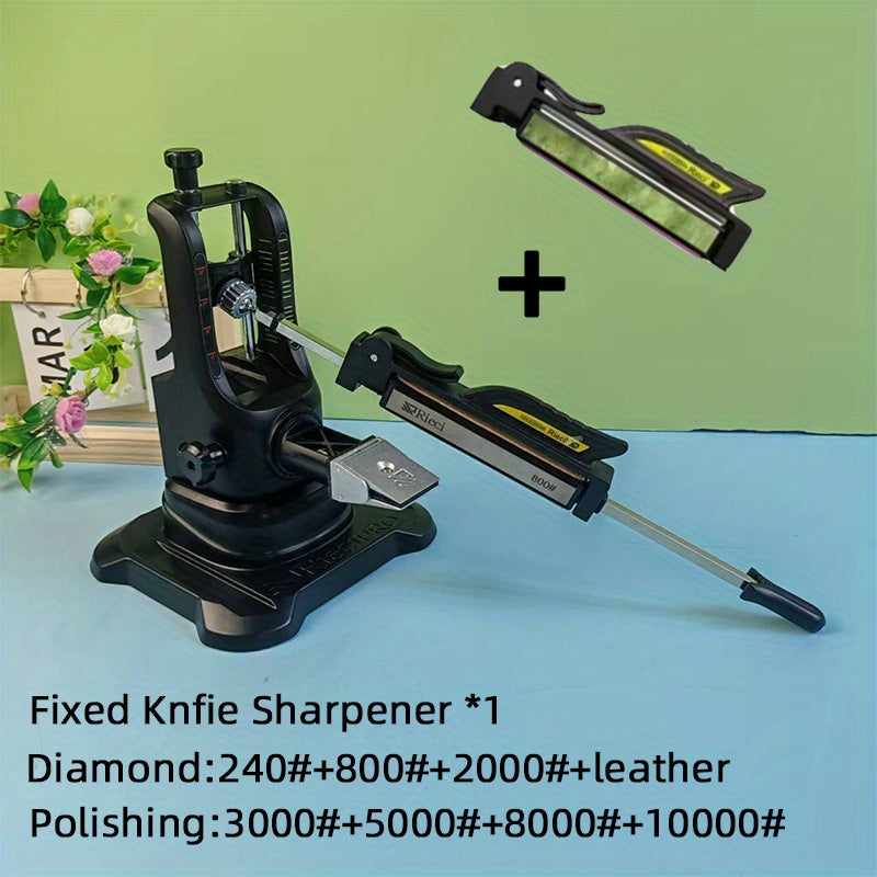 Tez tizim va bardoshli metall konstruktsiyaga ega sozlanadigan professional pichoq silliqlash mashinasi