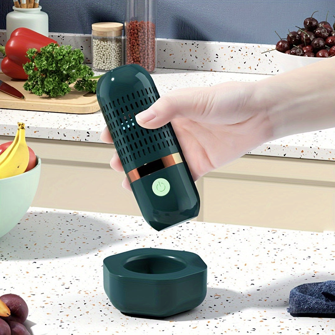 USB Rechargeable Fruit Vegetable Cleaner OH Ion Technology Durable ABS Material