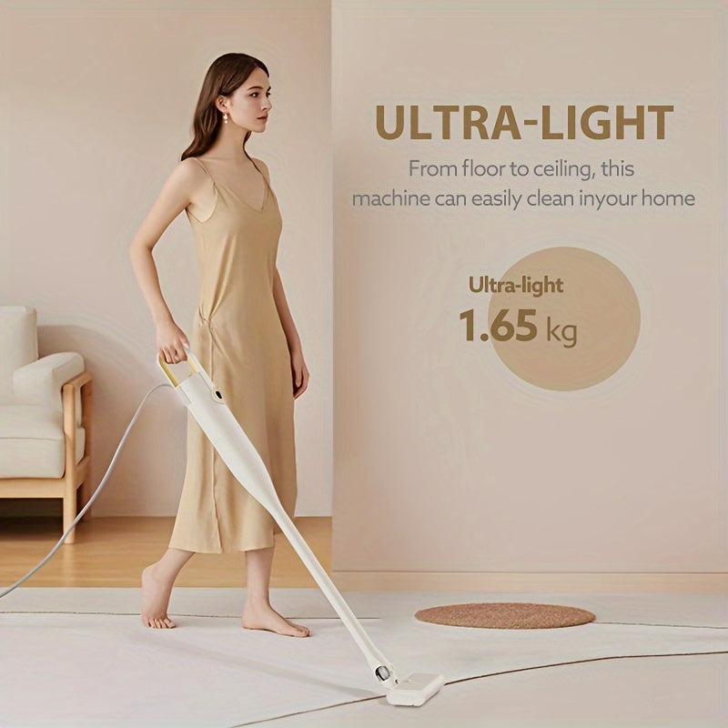 PALOTR yengil qo'l vakuum tozalagichi, qattiq yog'och pollari, gilam va uy hayvonlari sochlarini olib tashlash uchun kuchli so'rish quvvati bilan.