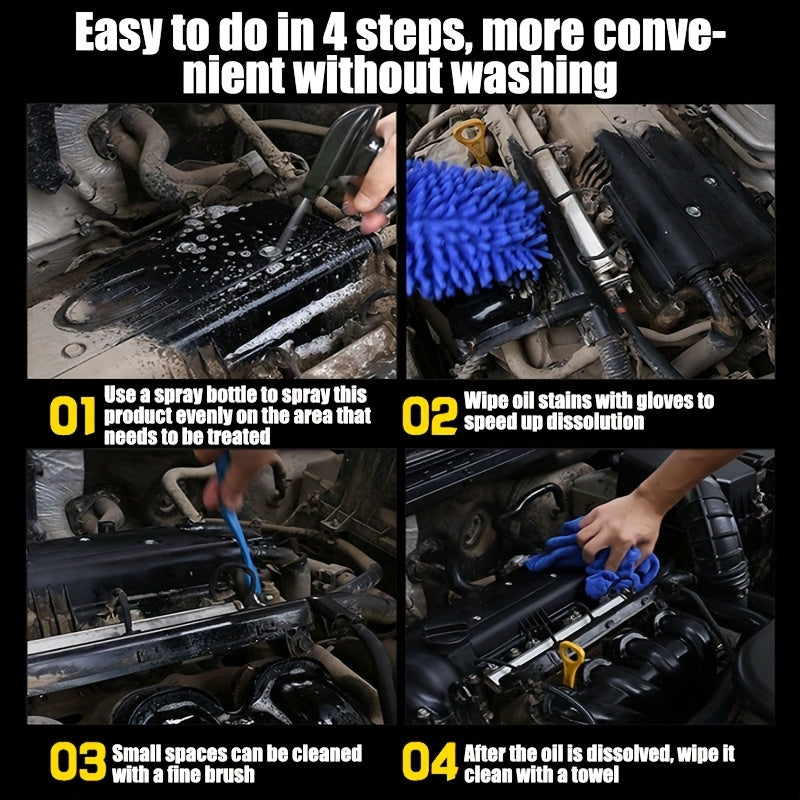 Car Engine Cleaner Exterior Degreaser No Rinse Restores Automotive