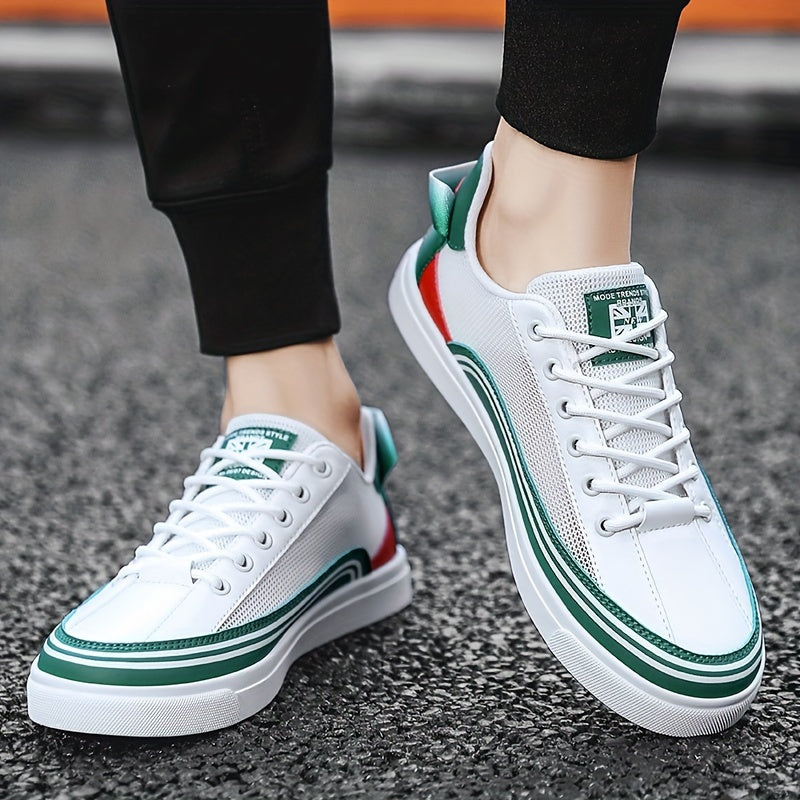 Men's Casual Sneakers Breathable Fabric Upper EVA Insole PVC Sole All-Season Low Top