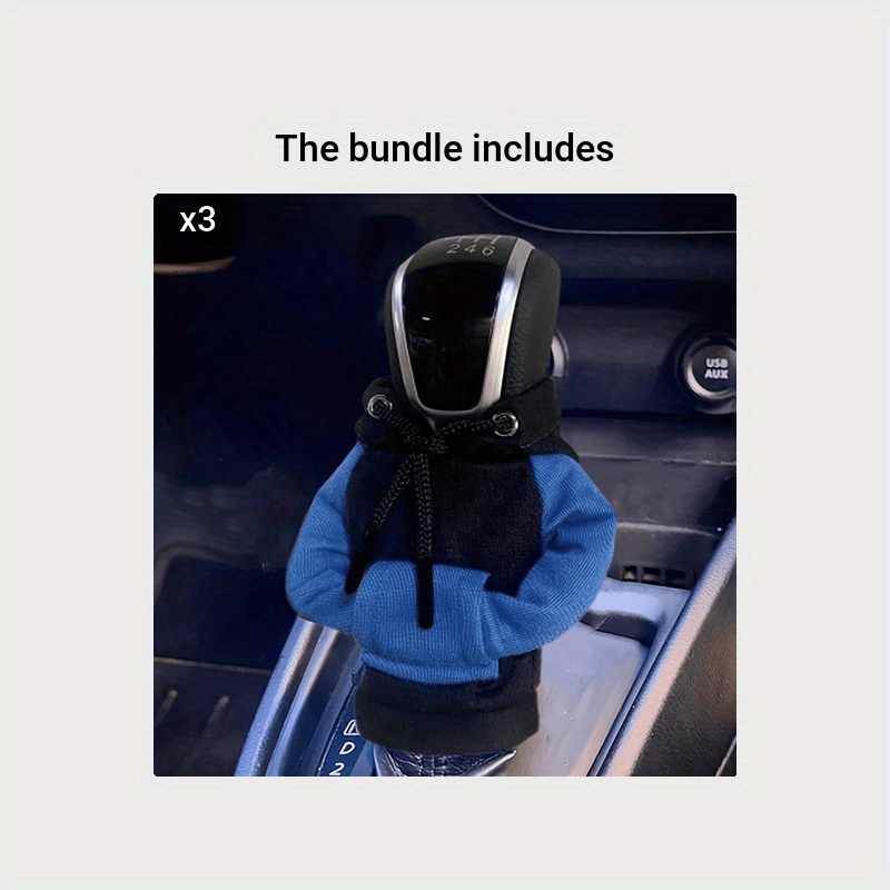 Universal avtomobil shifteri qopqog'i Mini hoodie, oson o'rnatiladi, chiroyli va zamonaviy