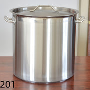Stainless Steel Bucket 30cm Diameter, Large Soup Capacity, Kitchen Canteen Use