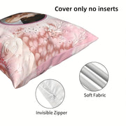 Shaxsiylashtirilgan maxsus foto xotira yostiqchasi, uy bezaklari uchun yumshoq polyester yostiq