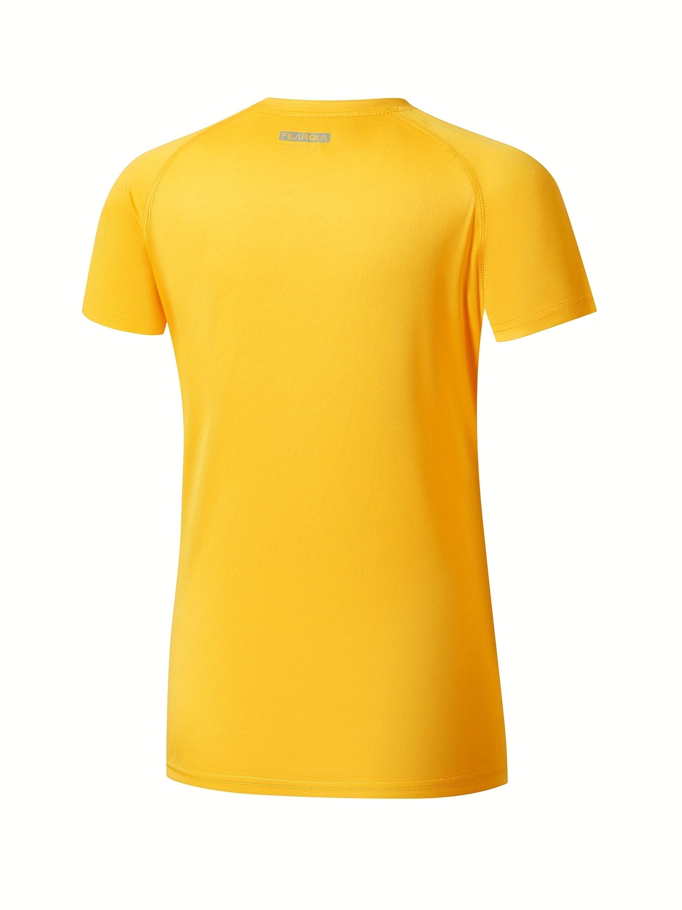 Women's Quick Dry Short Sleeve T-Shirt for Summer Outdoor Activities Polyester Solid Color