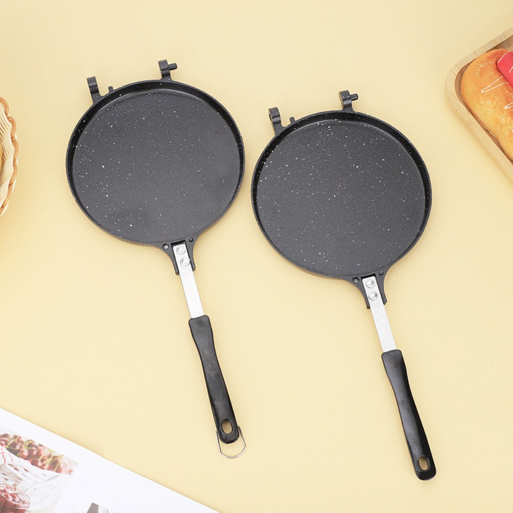 Pankeklar, tuxumlar va sendvichlar uchun ikki tomonlama sendvich griddle panasi. Barcha pechlar uchun mos keladi.