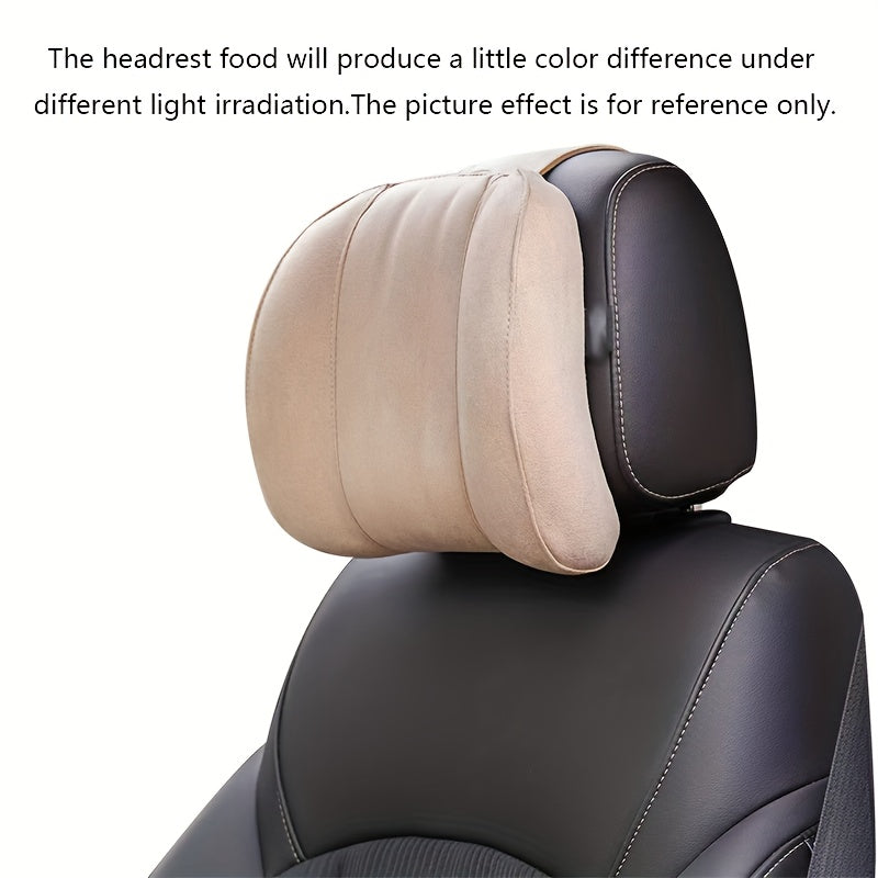 Universal Car Headrest Cushion for Neck Support, Seat Comfort