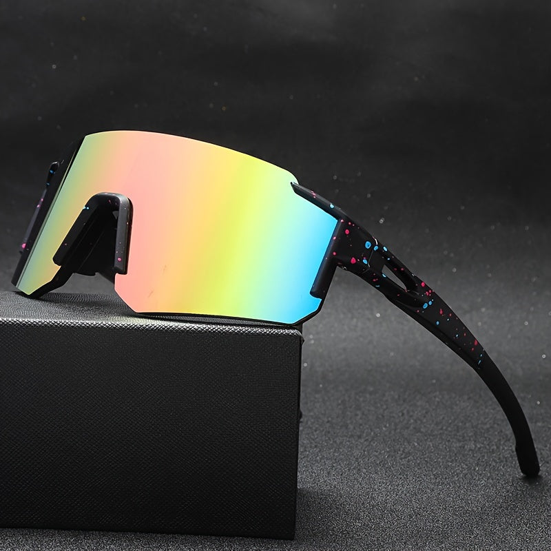 Sports Glasses for Cycling Running Fishing UV Protection Anti-Glare PC Frame