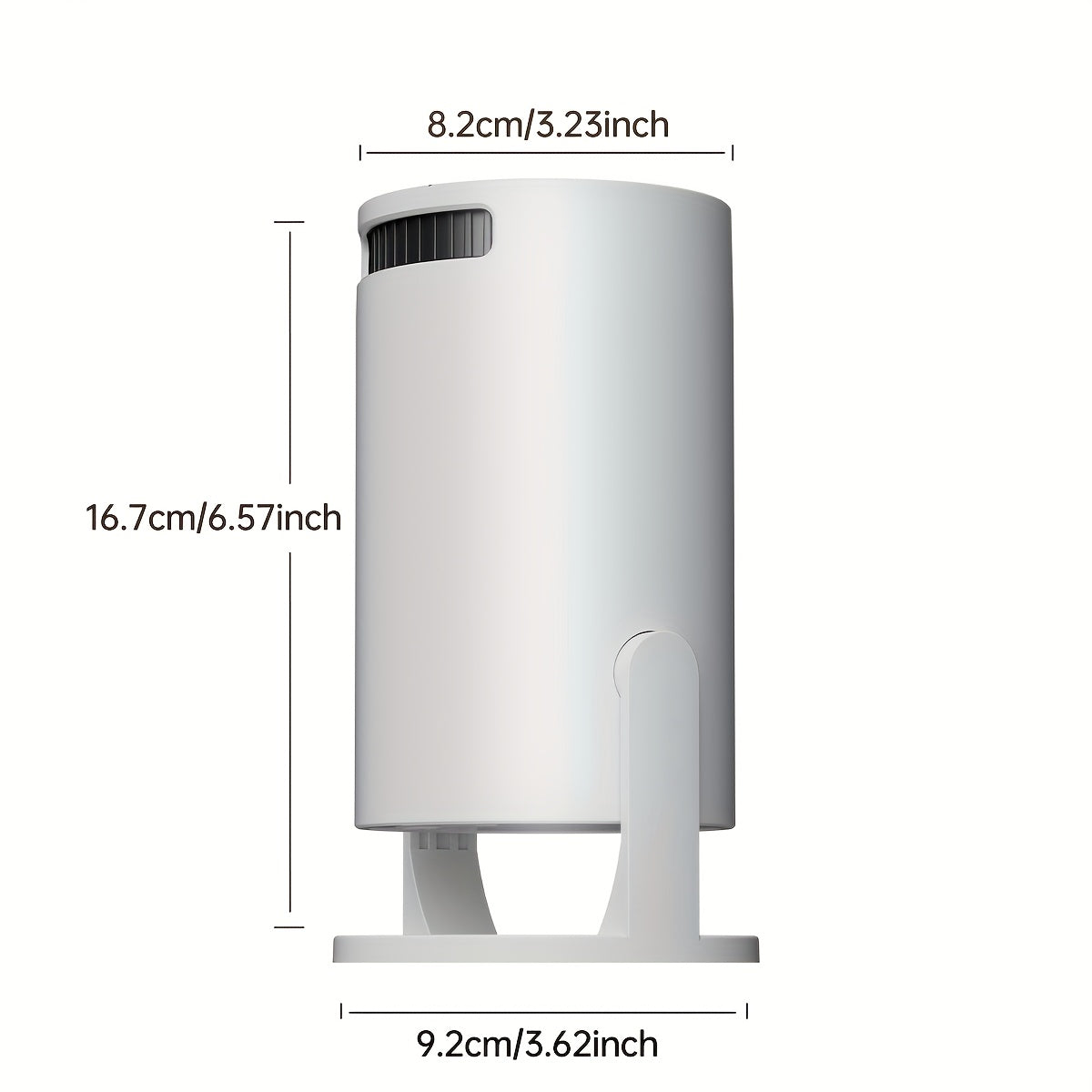 Mini Portable Projector for Smartphones Tablets Laptops Supports 1080P