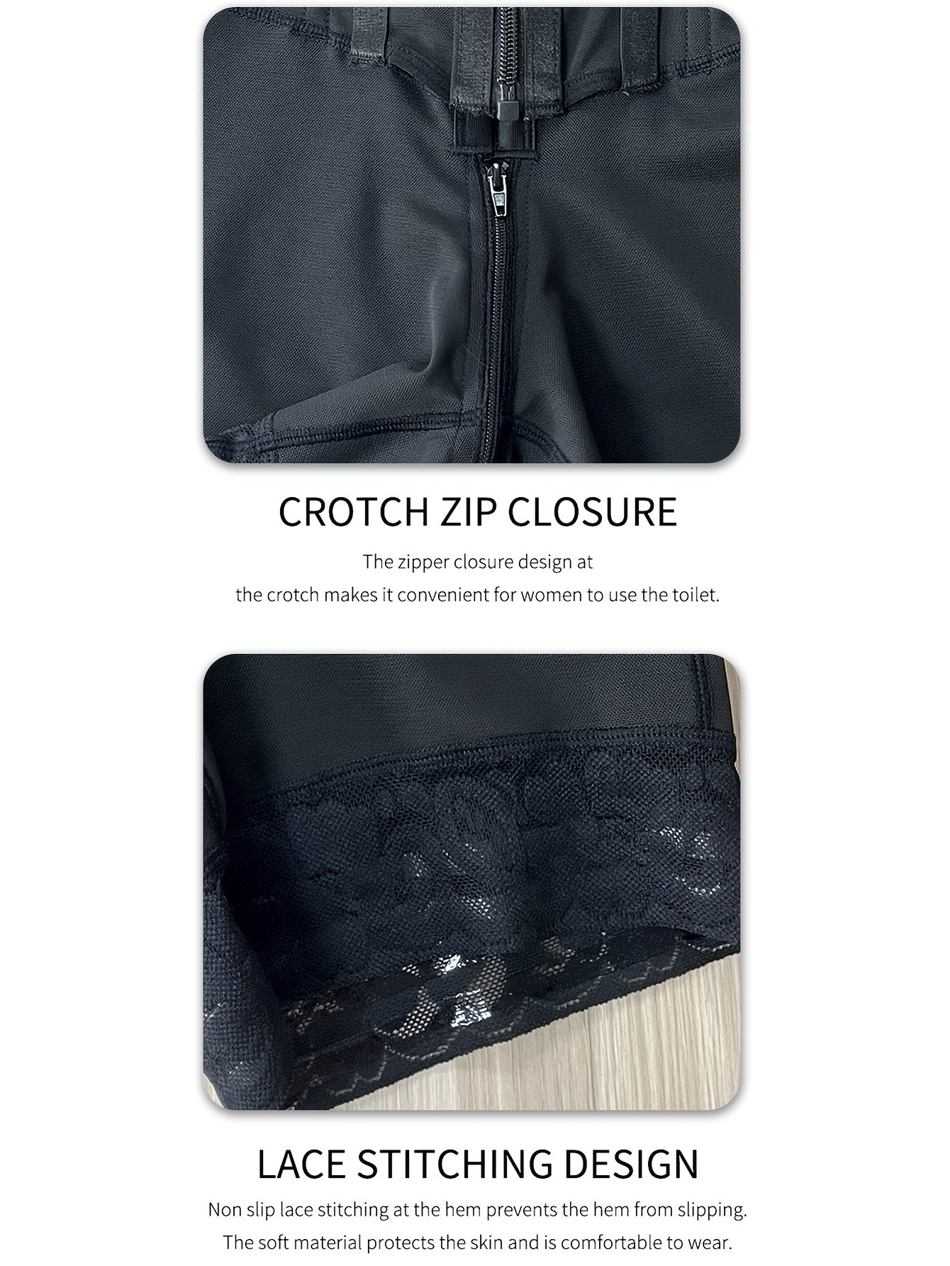 Women's High-Waisted Shapewear Shorts with Waist Cincher, Medium Support, Solid Color