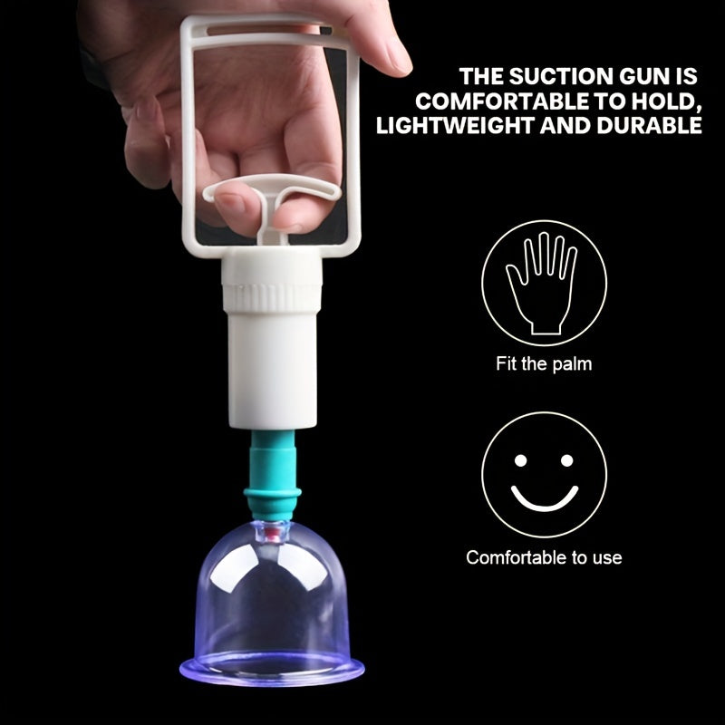 Professional Plastic Cupping Therapy Equipment for Body Relaxation and Health