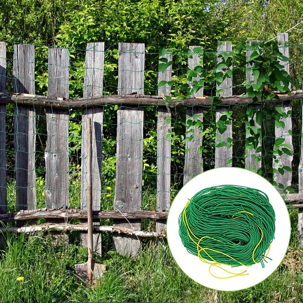 Green Reusable Garden Trellis for Climbing Plants Support for Vegetables and Vines