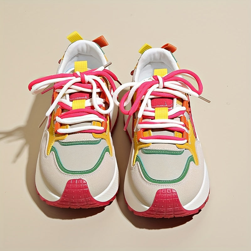 Women's Low-Top Sneakers Mesh Camo Casual Walking Shoes