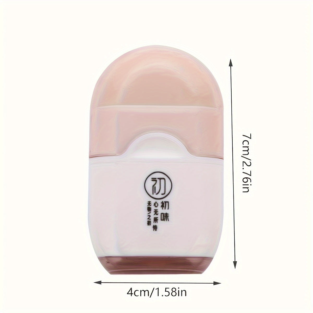 Borrador y sacapuntas 2 en 1 de plástico para estudiantes universitarios