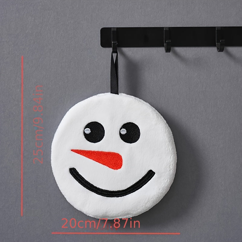 Coral Fleece osilib turgan sochiq, qorboncha o'ymakorligi bilan, tez quriydi, suvni yaxshi yutadi, oshxona va hammom uchun, Rojdestvo sovg'asi