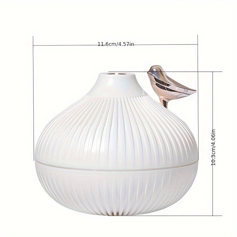 Мини-портативный увлажнитель воздуха с USB LED подсветкой на 300 мл с охлажденной туманной функцией и диффузором ароматов