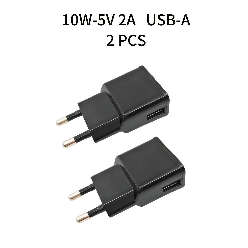 USB Wall Charger 10W EU Plug for Mobile Phones Compatible with Samsung Google LG HTC Huawei Moto