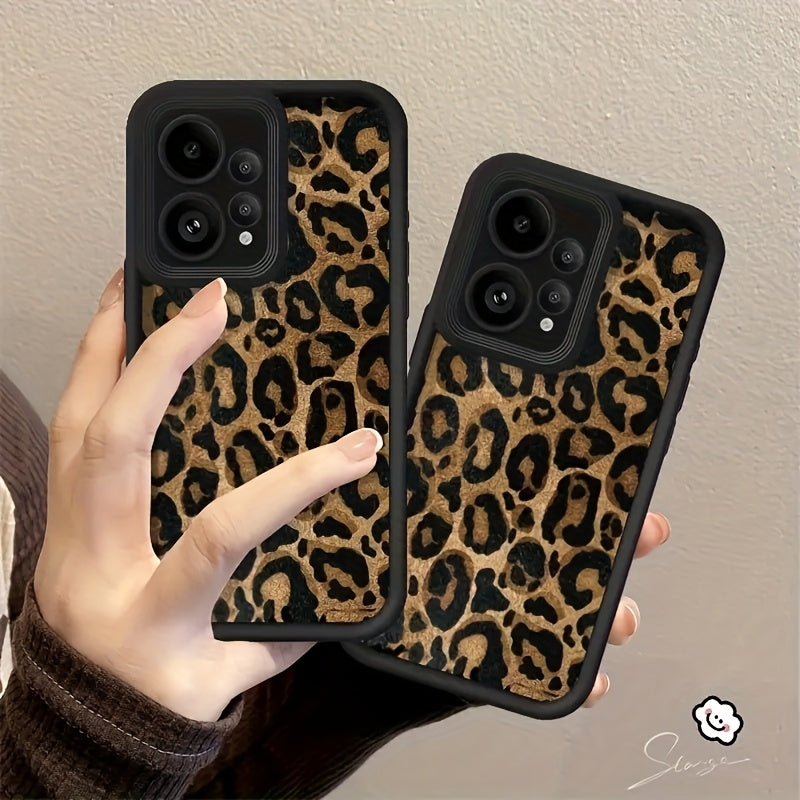 Full Screen Leopard Print TPU Phone Case for Samsung Galaxy S and A Series