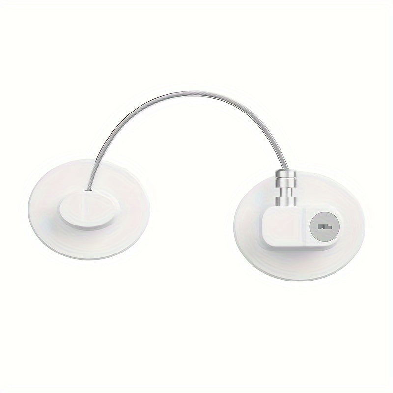 Set of 4 Childproof Cabinet Locks for Freezer Drawers and Doors