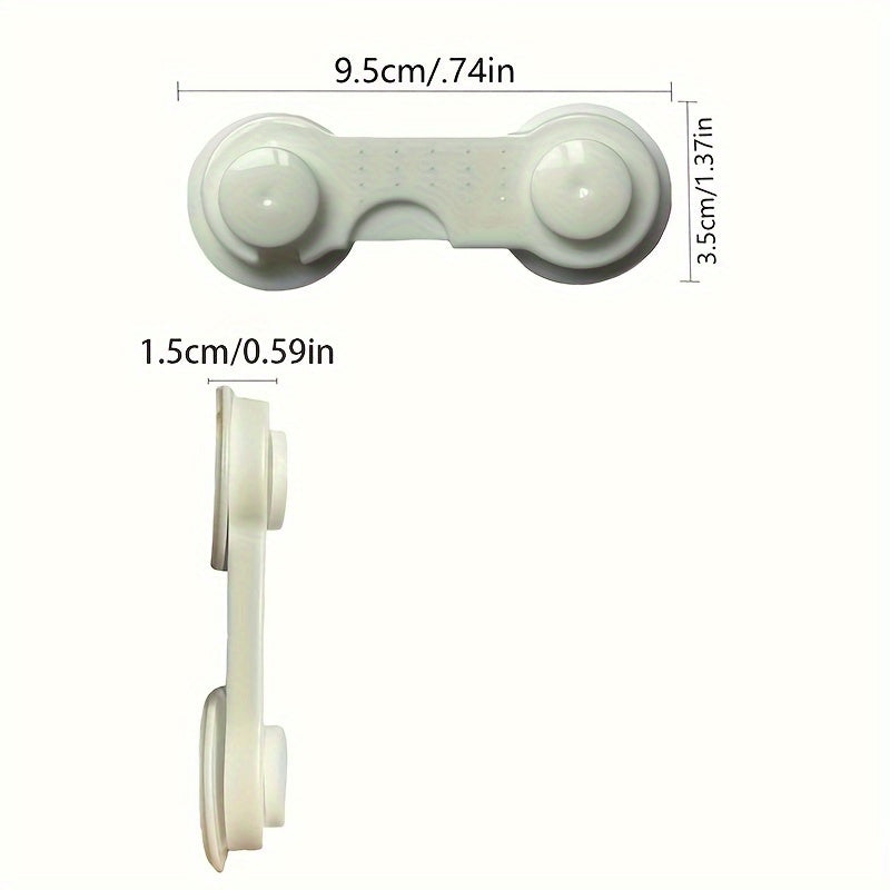 Комплект из 5 замков безопасности, идеально подходящих для ящиков, холодильников, шкафов и дверей - необходимая вещь для осеннего сезона, Хэллоуина и Рождества; Идея для подарка.