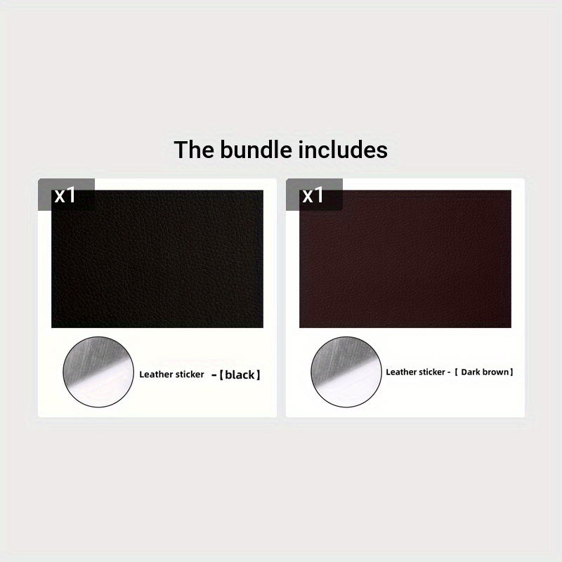 parche de reparación de asientos de coche de imitación cuero universal autoadhesivo kit para motocicleta bicicleta sofá