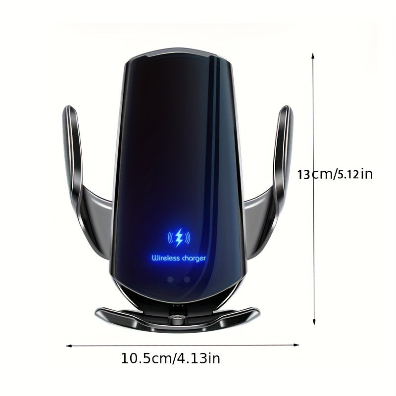 Wireless Car Charger Magnetic Auto Phone Mount Fast Charging for iPhone Samsung Xiaomi