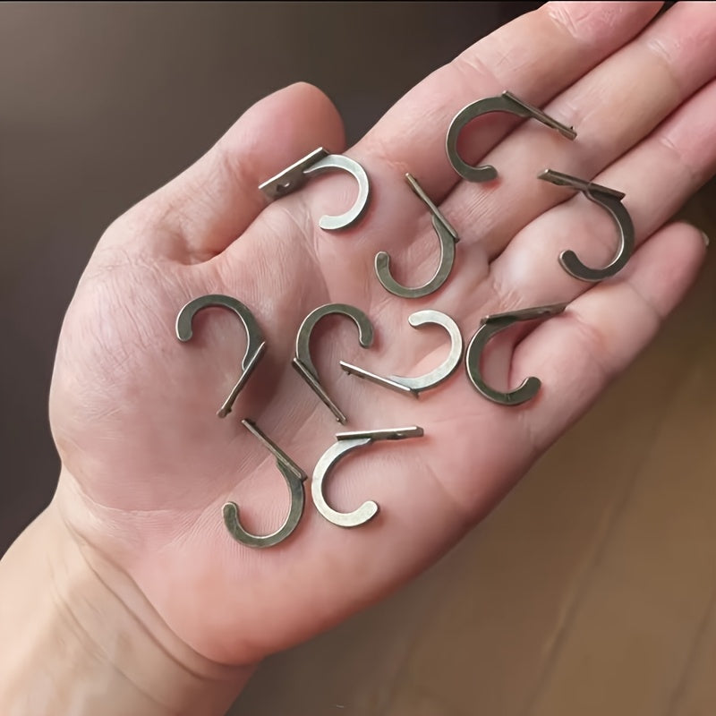 Juego de 10 ganchos decorativos para pared para dormitorio, baño y más, fáciles de instalar