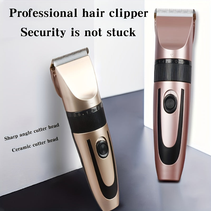 USB Rechargeable Home Electric Hair Trimmer for Professionals