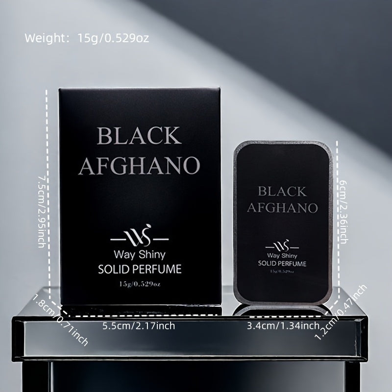 Solid Perfume for Men and Women Long-Lasting Woody Scent Plant-Based Cream