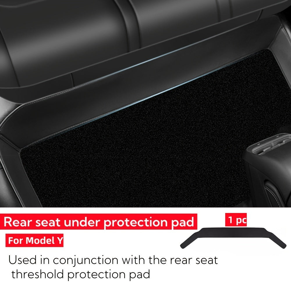 Rear Seat Protectors for Tesla Model Y Door Sill Guards and Pads