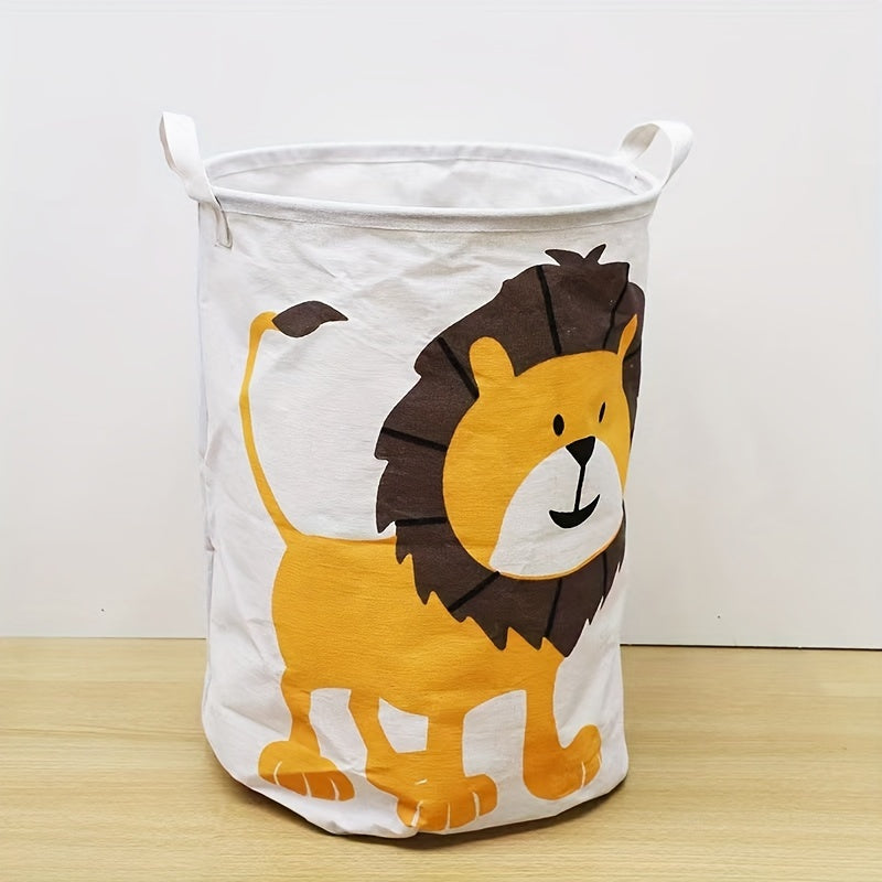 Foldable Waterproof Storage Basket for Clothes Toys and Snacks 70L