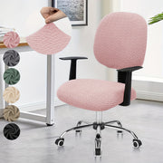 2-Piece Office Chair Slipcover Set for Living Room and Home Office Protection