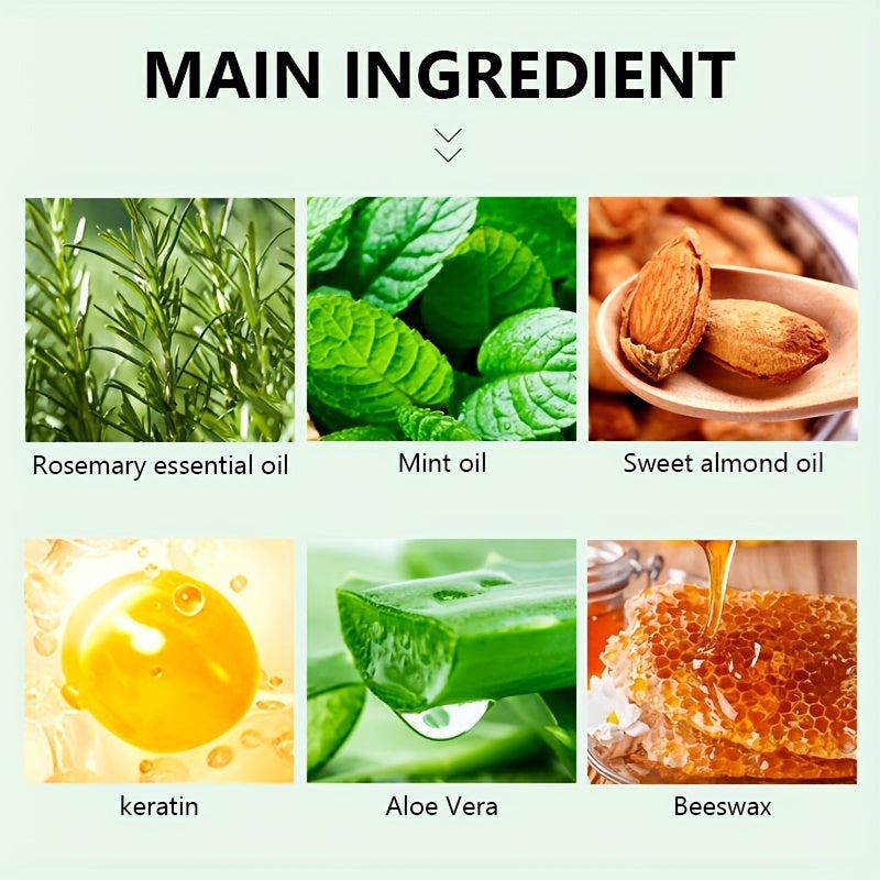 Unisex Rosemary Hair Care Set for Normal Hair Gentle Clean Valentine's Day Limited Edition