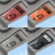 Car Sun Visor Organizer with Multiple Pockets Credit Card Slots Universal Fit