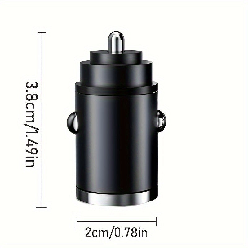 Universal Dual Port Car Charger USB Type-C PD Fast Charging for All Vehicles