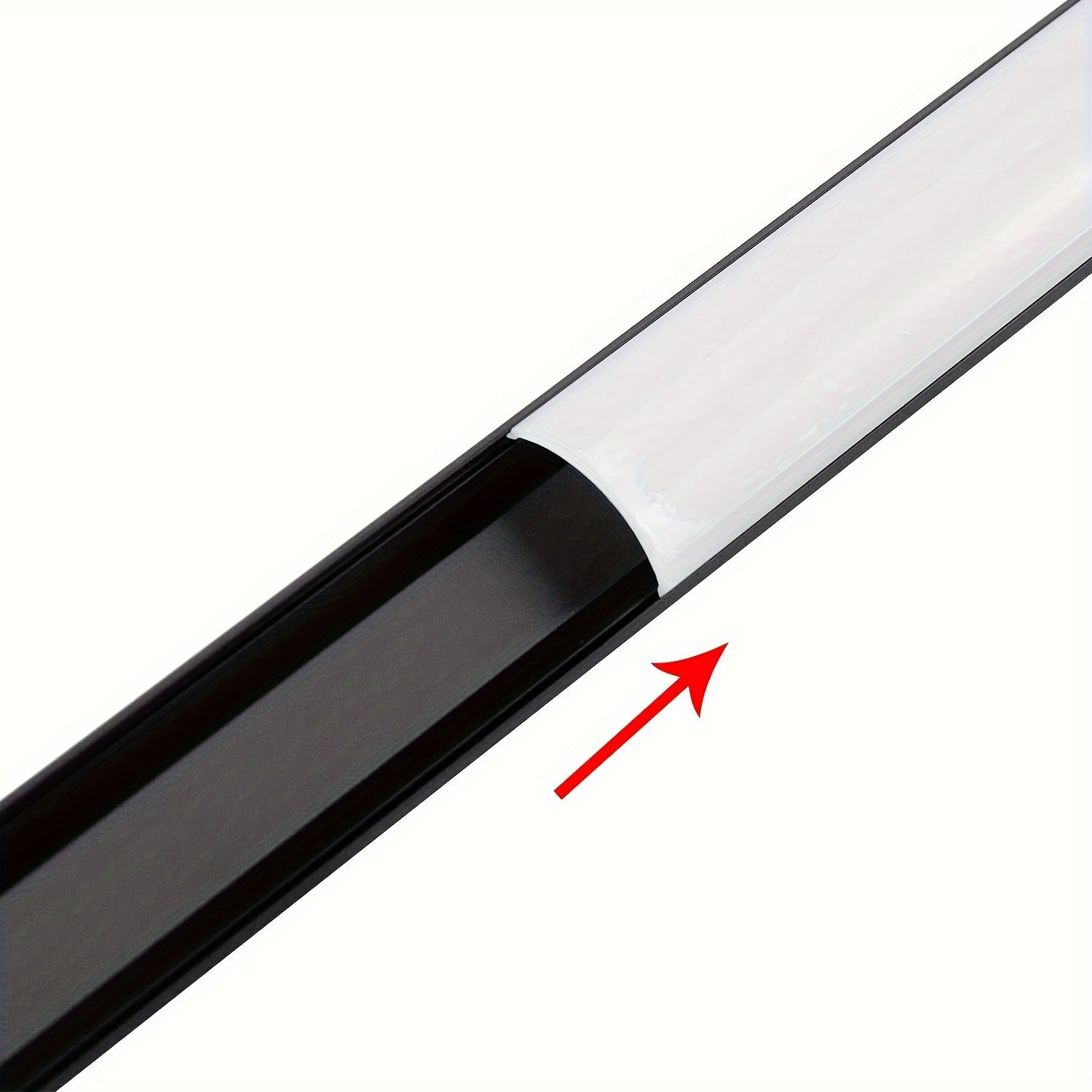 12-Pack LED Channel System with Cover for 10mm and 12mm Strip Lights Includes Diffuser and Hardware