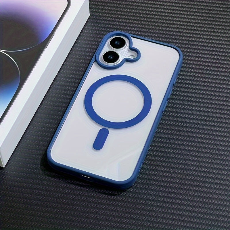 Funda de acrílico para teléfono para iPhone 16 Pro Max 16 Plus 15 Pro 14 Pro 13 Pro Max, cobertura completa, protección anticaídas