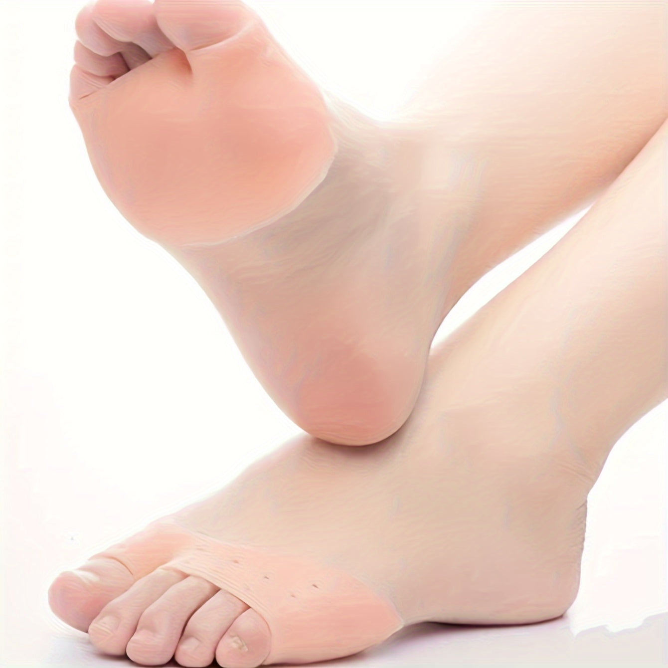 Unisex Silicone Split Toe Foot Covers Breathable Anti-Wear Toe Protectors