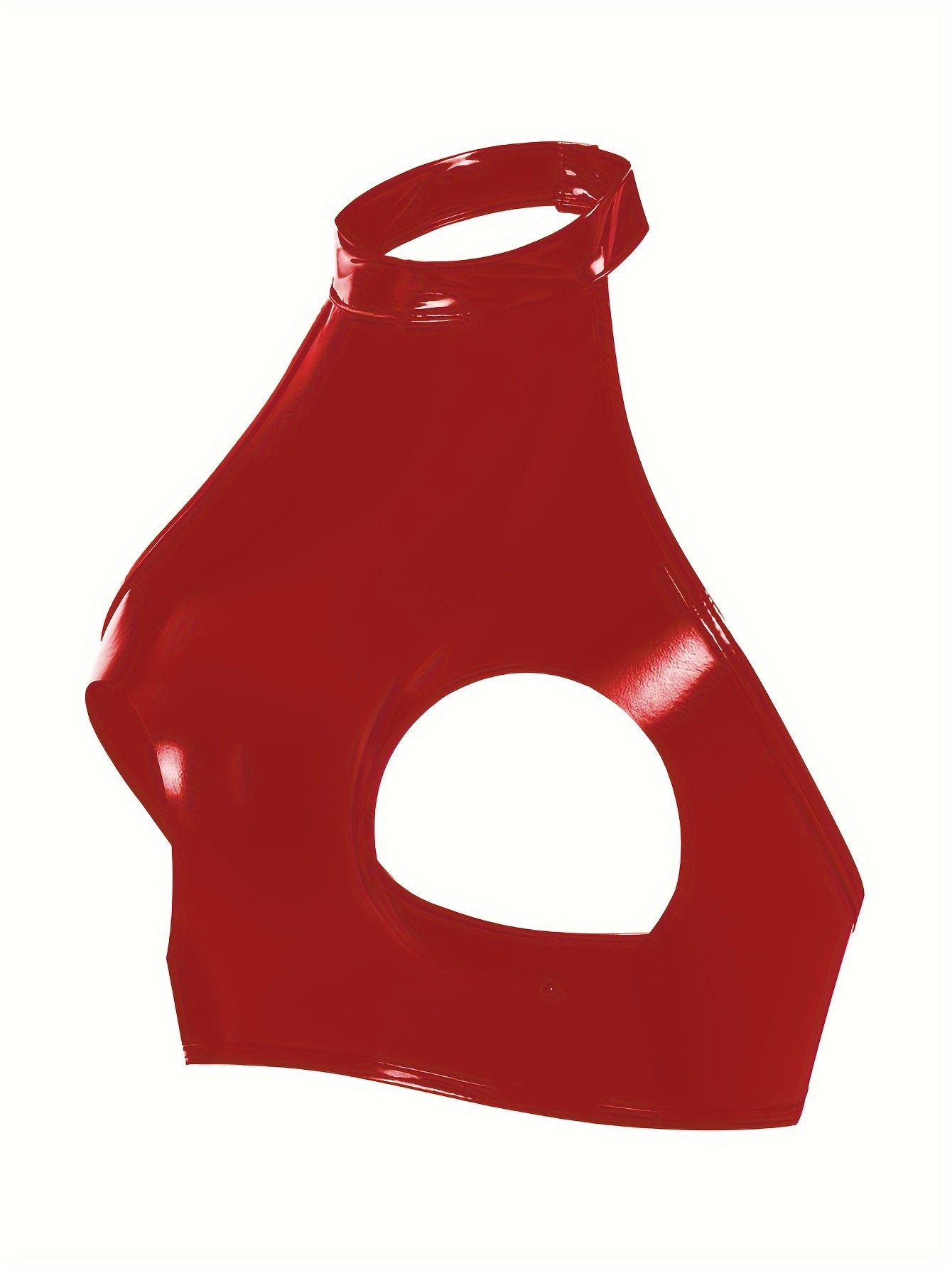 Women's Luminous Hollow Neckline Blouse Top Stylish Casual Wear