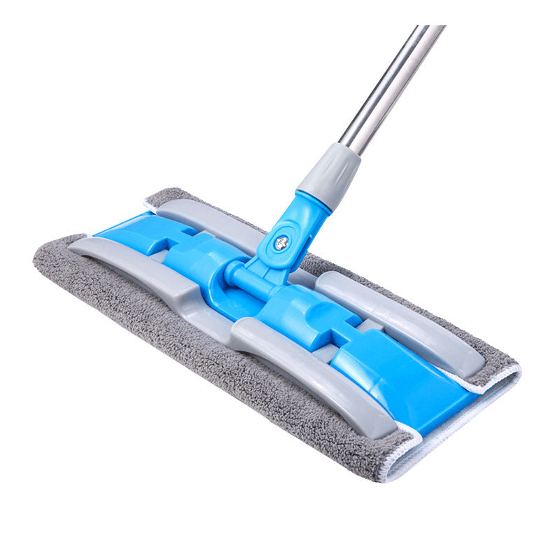 Hands-Free Flat Mop with Washable Microfiber Pads for Hardwood Tile Laminate Floors