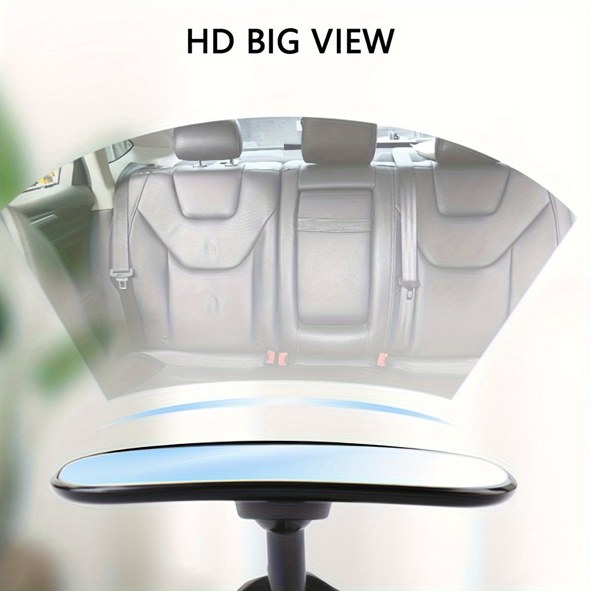 Espejo de asiento de coche irrompible con ángulo amplio ajustable de 360° para la seguridad del niño