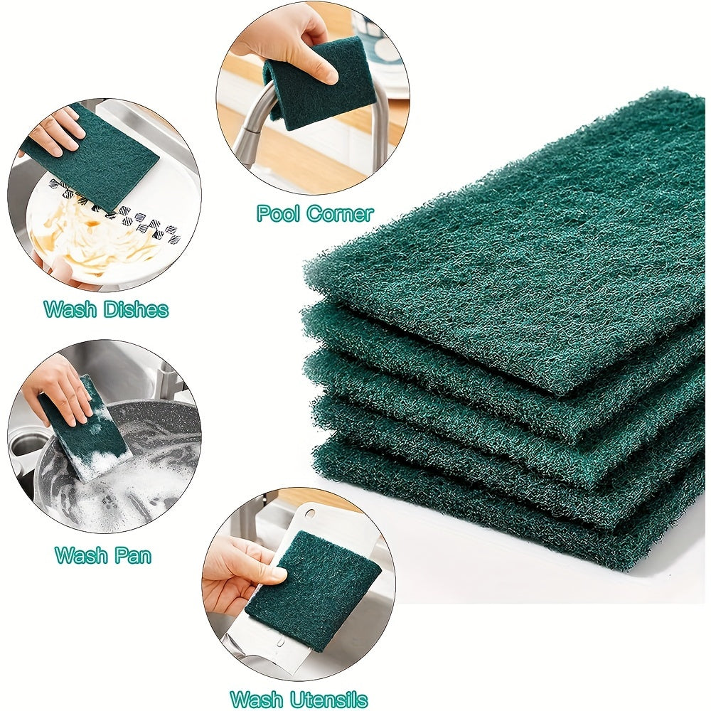 Set of 30 Kitchen Scrub Pads, Scratch-Free, Double-Sided, Absorbent Cleaning Sponges
