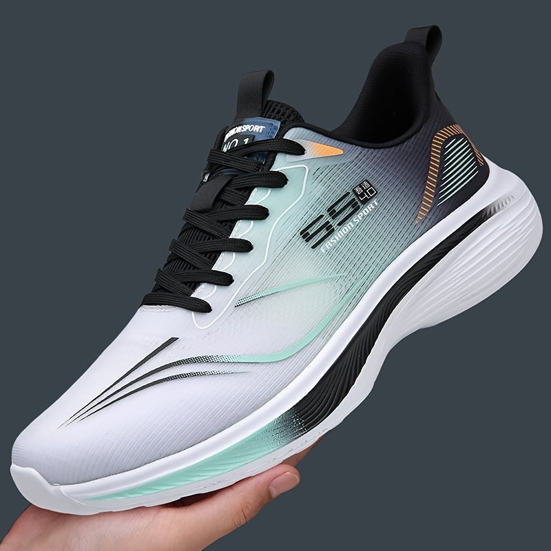 Men's Breathable Fabric Sneakers Low Top Casual Running Hiking Shoes