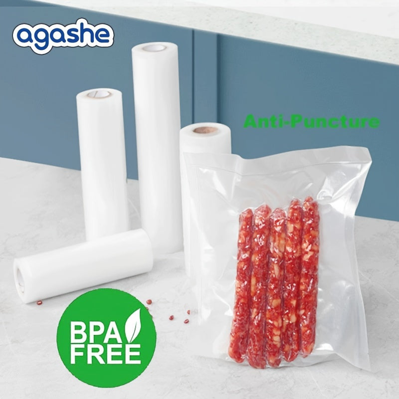 1 Roll Heavy Duty Vacuum Sealer Bags, 5m Long, Puncture Prevention, Heat Resistant, Ideal for Food Storage, Meal Prep, Steak, Sous Vide Cooking