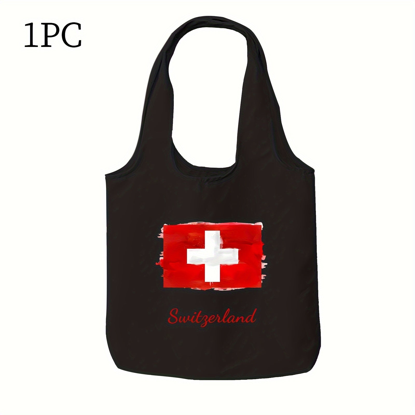 Durable Canvas Tote Bag with Double-Sided Print for Daily Use