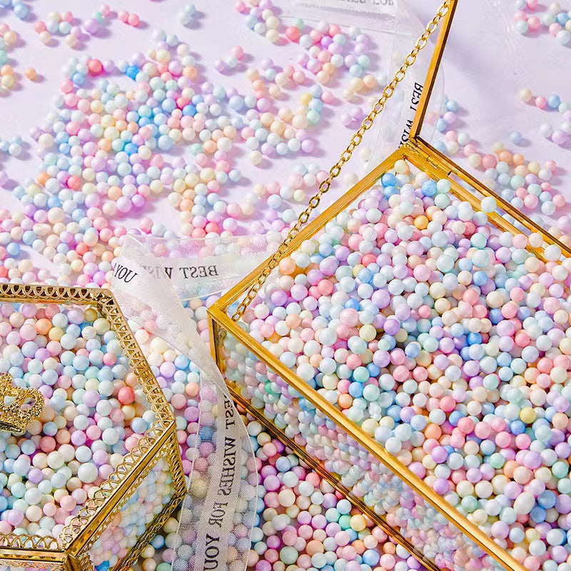 Наполнитель для банки на День святого Валентина с макаронами из пенопласта для декорации.