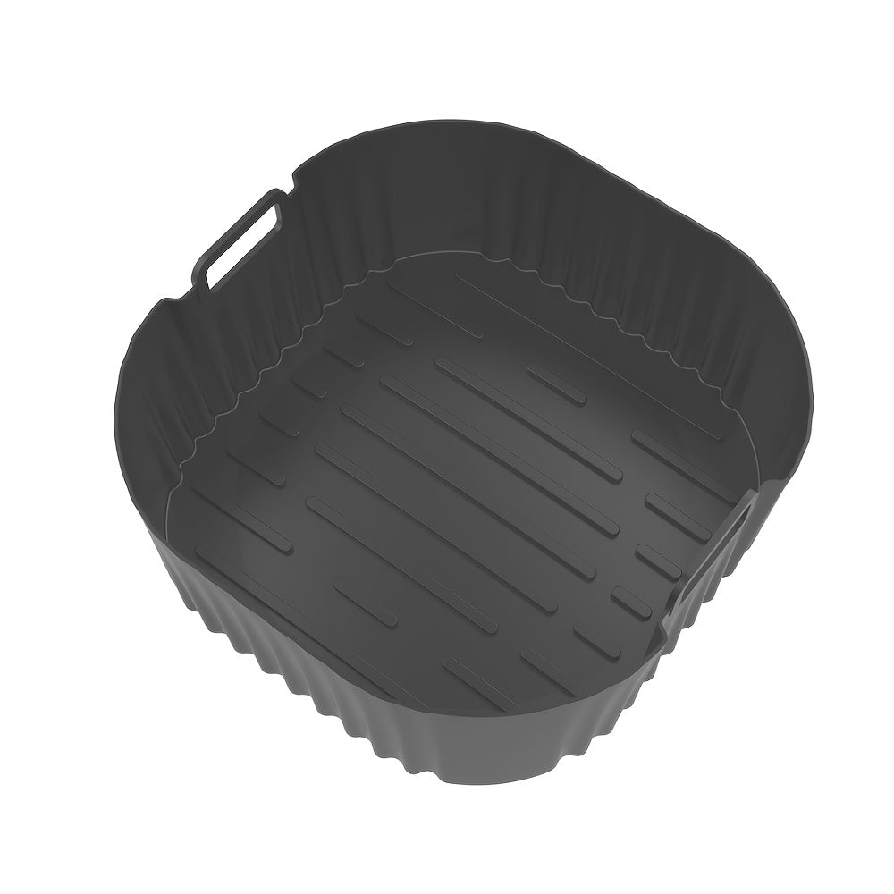 Kvadrat Silikonli Havo Qovurish uchun 23cm 6L 6.2L Havo Qovurish Ovensi Mikrotolqinli pech uchun xavfsiz, yopishmaydigan, chidamli