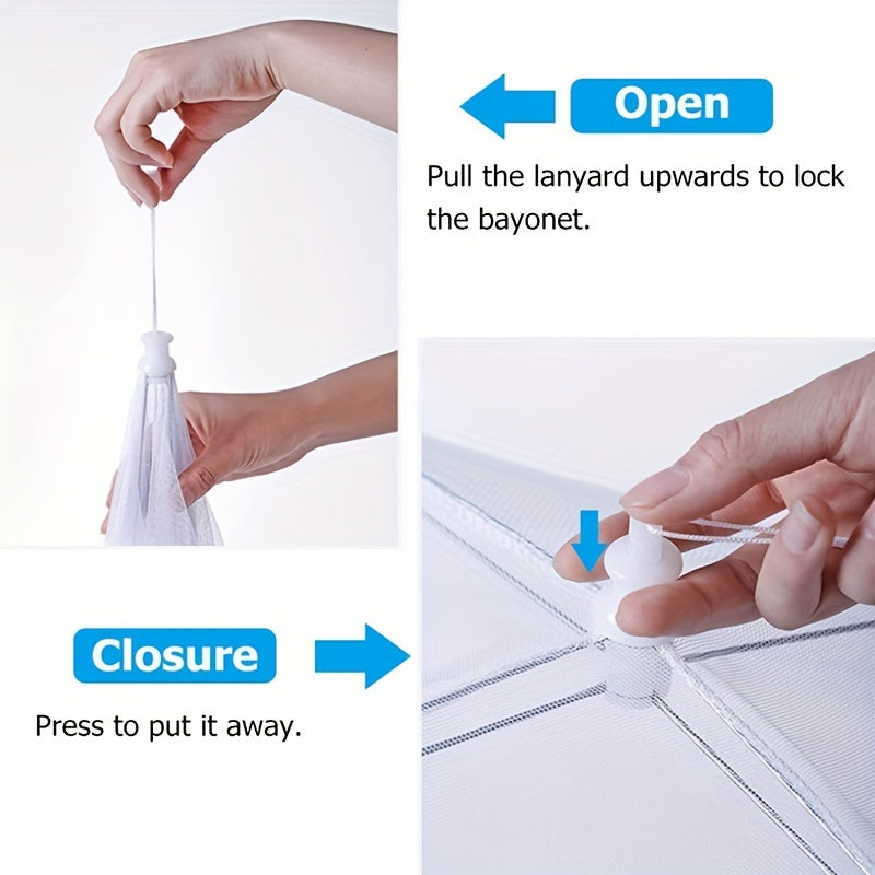 Мешковый кухонный защитный зонт-стиль многоразовый складной пылезащитный кухонный инструмент