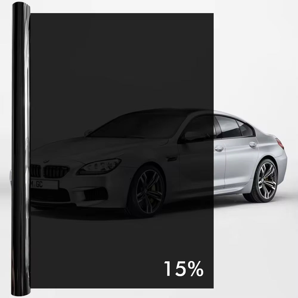 Car Window Film 50x300cm Colored Privacy Tint VLT 5-50% Explosion Proof
