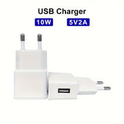 USB Wall Charger 10W EU Plug for Mobile Phones Compatible with Samsung Google LG HTC Huawei Moto